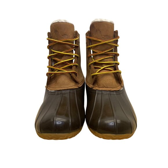 Field & Stream Men’s Brown Leather Upper Waterproof Duck Boots Size 7 main image 9